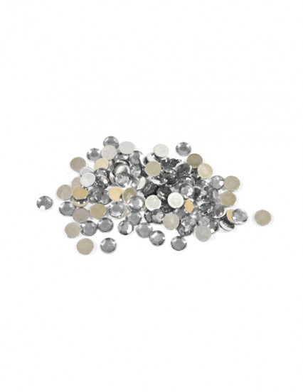 100 Kleine ronde zilverkleurige tafelconfetti 0;6 cm 100 Kleine ronde zilverkleurige tafelconfetti 0;6 cm