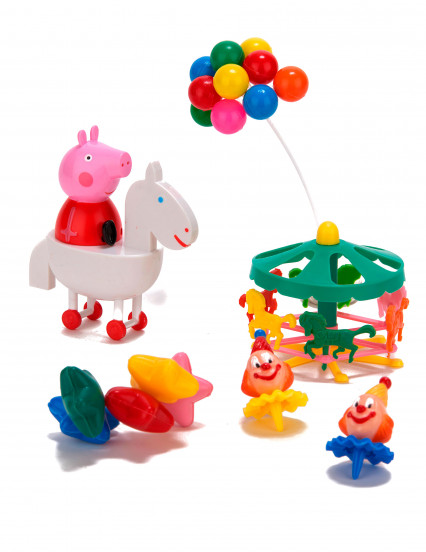 Taartdecoratieset Peppa Pig™ Taartdecoratieset Peppa Pig™