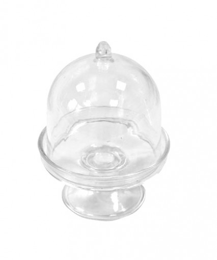 3 doorzichtige plastic minibellen 7,5 x 5,5 cm 3 doorzichtige plastic minibellen 7,5 x 5,5 cm