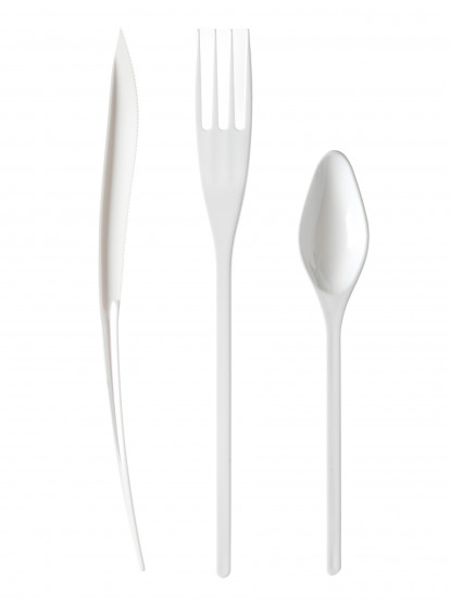 30 Plastic bestek wit - Premium 30 Plastic bestek wit - Premium