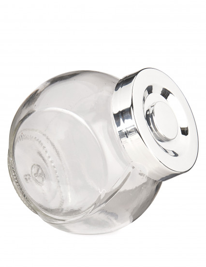 Kleine glazen pot met deksel 8 cm Kleine glazen pot met deksel 8 cm