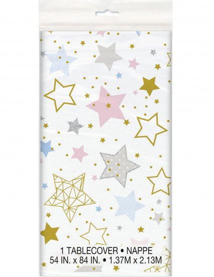 Plastic tafelkleed Twinkle Twinkle Little Star 137 x 213 cm Plastic tafelkleed Twinkle Twinkle Little Star 137 x 213 cm