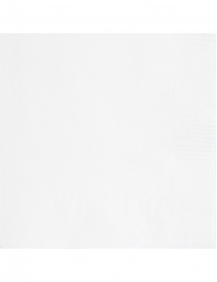 20 Kleine witte papieren servetten 25 x 25 cm 20 Kleine witte papieren servetten 25 x 25 cm