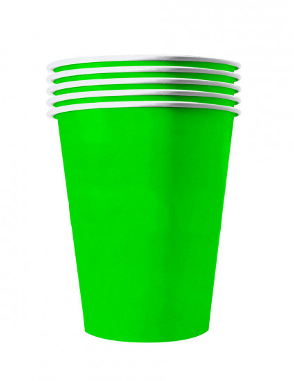 20 Amerikaanse groene recyclebare kartonnen bekers 53 cl 20 Amerikaanse groene recyclebare kartonnen bekers 53 cl