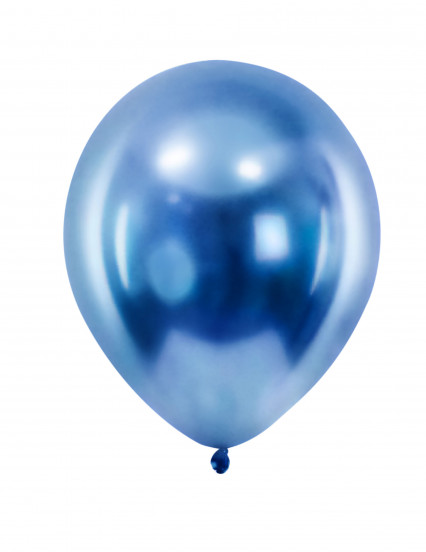 100 Mini donkerblauwe metallic latex ballonnen 13 cm 100 Mini donkerblauwe metallic latex ballonnen 13 cm