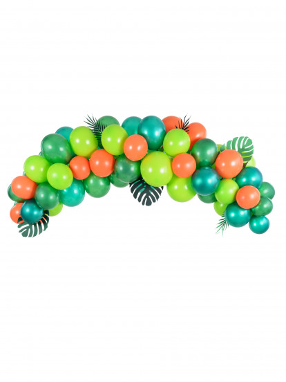 60-delige tropische jungle-ballonboogset 60-delige tropische jungle-ballonboogset